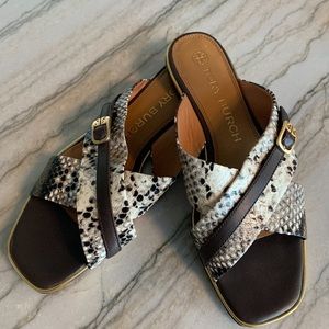 tory burch delaney sandals size 9.5